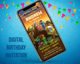 Super Birthday Set Minecraft order at the lowest price | Digital Files