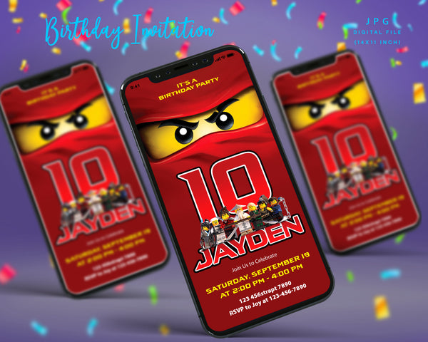 Super Birthday Set Ninjago order at the lowest price | Digital Files