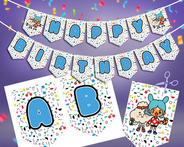 Super Birthday Set Toca Boca order at the lowest price | Digital Files